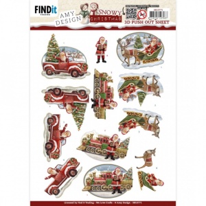 Amy Design stansvel kerstman SB10771 (Locatie: 1342)