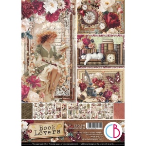 Ciao Bella Book Lovers A4 Creative Pad CBCL091