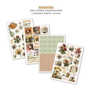 Ciao Bella Junk Journal A4 Seventies Ephemera Book CBB027 (Locatie: 4716) - Img 4