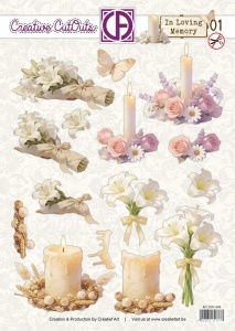 Creatief Art stansvel In Loving Memory CCO-045 (Locatie: 5737)