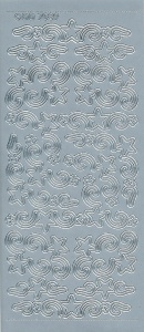 Doodey stickervel sterren zilver DD7089 (Locatie: u217 ) - Img 2