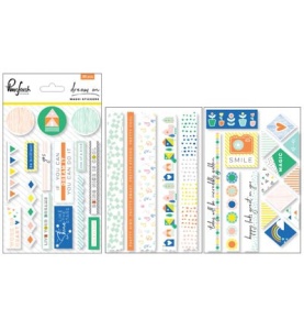 Dream on Washi stickers 35 stickers PFRC100517 (Locatie: f014)