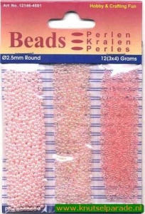 Hobby & Crafting Fun beads 2,5 mm 12146-4601 (Locatie: K3)