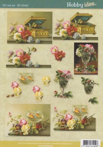 Hobby Idee knipvel bloemen HI 0043 (Locatie: 5706)