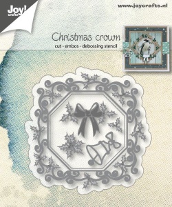 Joy! Craft snij- en embosmal Christmas Crown 6002/1340 (Locatie: V007)