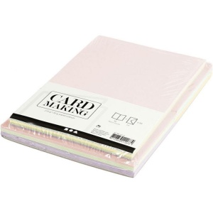 Kaarten en enveloppen 10,5 x 15 cm (C6) pastelkleuren 50 sets 23114 - Img 3