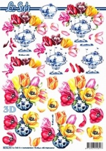 Le Suh knipvel bloemen/tulpen 8215731 (Locatie: 4435)