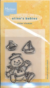 Marianne Design clear stamp Eline's Babies EC0084 (Locatie: S088)