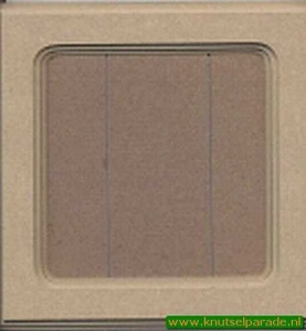 MDF Schilderijtje 22.5x22.5 cm 20.56.004.01394 (Locatie: 4RN2)