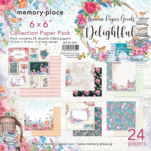 Memory Place Paperpack, 15,2 x 15,2 cm, Delightful, MP-61354