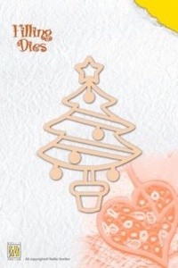 Nellie's Filling Dies christmas tree QD007 (Locatie: G309)