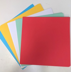 Scrapbook karton, 5 kleuren, 25 stuks - Img 2