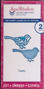 Spellbinders snij- en embosmal Tweets 2 stuks S2-075 (Locatie: D138) - Img 2