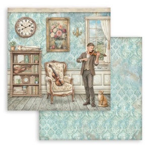 Stamperia Paperpack, 20x20cm, Symphony SBBS144 - Img 4
