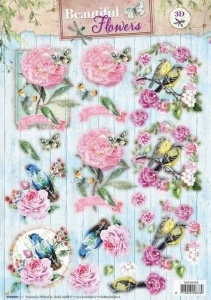 Studio Light Stansvel Beautiful Flowers EASYBF522 (Locatie: 1703)