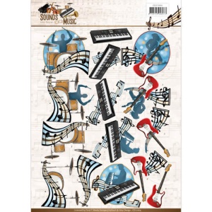 Amy Design knipvel muziek CD11064 (Locatie: 2732)