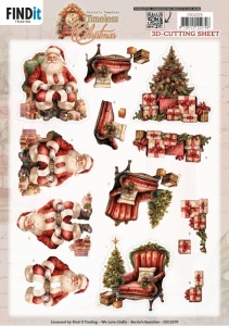 Berrie's Beauties knipvel kerstboom CD12370 (Locatie: 2528)
