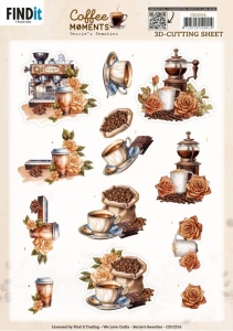 Berrie's Beauties knipvel koffie machine CD12316 (Locatie: 1158)
