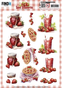 Berrie's Beauties stansvel aardbeien SB11027 (Locatie: 0832)