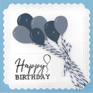 Card Deco snijmal Ballon CDECD0147 (Locatie: h347) - Img 2