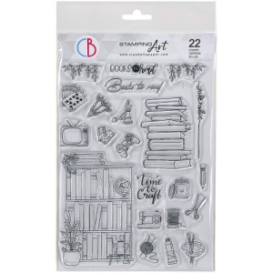 Ciao Bella Clear Stamp, 15cm x 20cm, Bullet Journal Craft & Hobbies, PS8013 (Locatie:) - Img 1