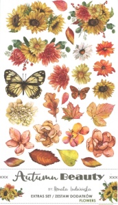 Craft O'Clock Paperpack Autumn Beauty 12 vellen, 6 designs, 15x30cm CC-C58-AB-11 (Locatie: 0910)