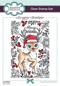 Creative Expressions Clear Stamp Doe a Deer UMSDB110 (Locatie: z71)