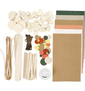 Creotime knutselset basismaterialen natuur 977444 - Img 2
