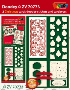 Doodey card kit Christmas ZV70773 (Locatie: 4532)