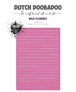 Dutch Doobadoo A5 Sticker Alphabet 491.200.030 (Locatie: 4819)