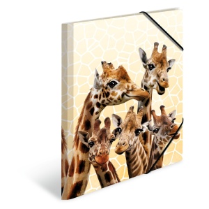 Herma elastomap A4 giraffe - polypropyleen 19957