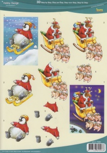 Hobby design knipvel kerst 73081 (Locatie: 2415)