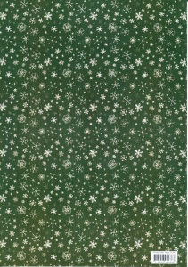 Hobby Idee decoratiepapier sneeuwvlokken 3086 (Locatie: 2755)
