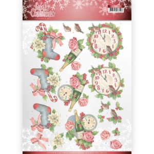 Jeanine's Art knipvel kerstmis CD11377 (Locatie: 4618)