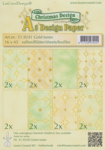 Le Crea Design, design paper, Christmas, A5 51.9241 (Locatie: S2)