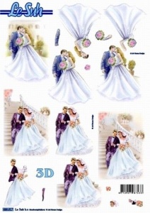 Le Suh die cut sheet wedding 680017 (Locatie: 5740)