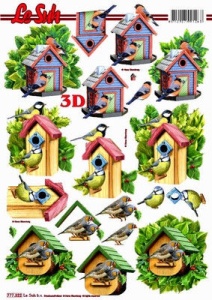 Le Suh knipvel vogelhuisjes 777322 (Locatie: 2670)