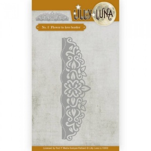 Lilly Luna snijmal Flower to love Border LL10002 (Locatie: d110)