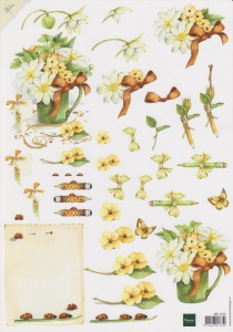Marianne Design knipvel bloemen MB0079 (Locatie: 2507)