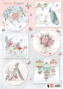 Marianne Design knipvel Summer Dreams EWK1261 (Locatie: 2813)