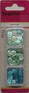 Pailletten-Sequins Trio 6mm 12053 5308 (Locatie: 1C )
