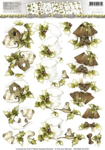 Precious Marieke knipvel Rustic Christmas CD10562 (Locatie: 0731)