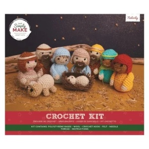 Simply Make Crochet Kit Nativity DSM106103)