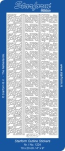 Starform sticker goud hoekjes 1224 (Locatie: c045)