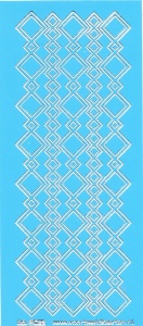 Sticker blue/silver 3022 (Locatie: K127)