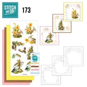 Stitch and Do 173 Precious Marieke - Birds STDO173
