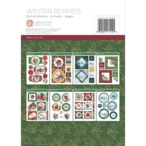 The Paper Tree, stansboek, Winter Berries, A4,PTC1232 - Img 2