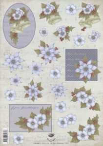 Tierelantijntje, decoupage sheet, christmas 2357 (Location: 4704)
