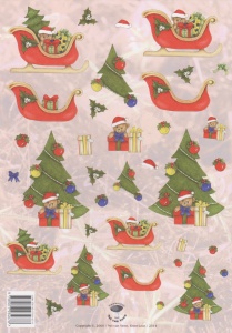 Tierelantijntje knipvel kerst 2314 (Locatie: 6704)