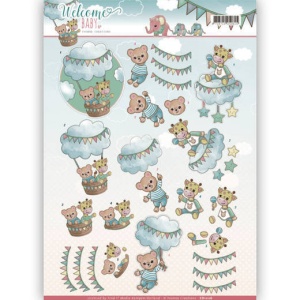Yvonne Creations knipvel geboorte CD11116 (Locatie: 4319)